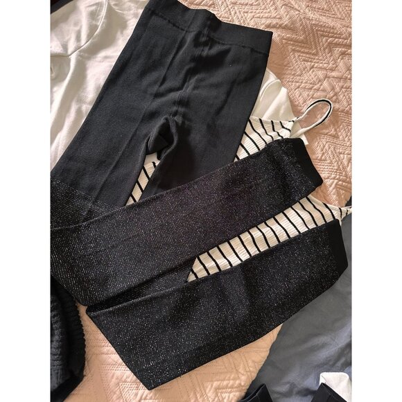 4 amazing mix and match pieces Express cardigan, white t, AEO tank, sparkly legg - Picture 12 of 12